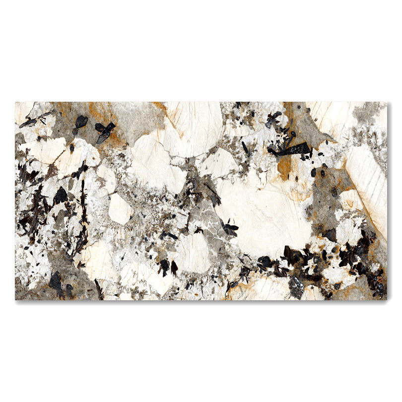 Exotica Patagonia Marble Effect Polished Porcelain Tile (Sample)