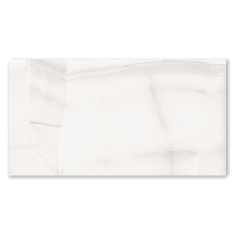 Exotica Ultra Onyx Grey Marble Effect Polished Porcelain Tile (Sample)