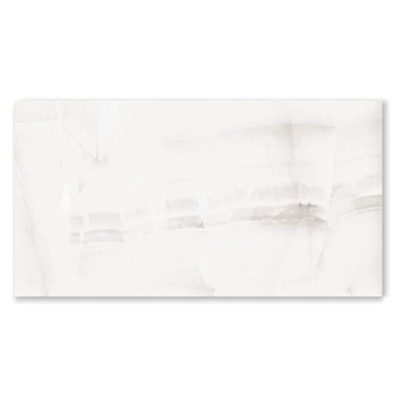 Exotica Ultra Onyx Grey Marble Effect Polished Porcelain Tile (Sample)