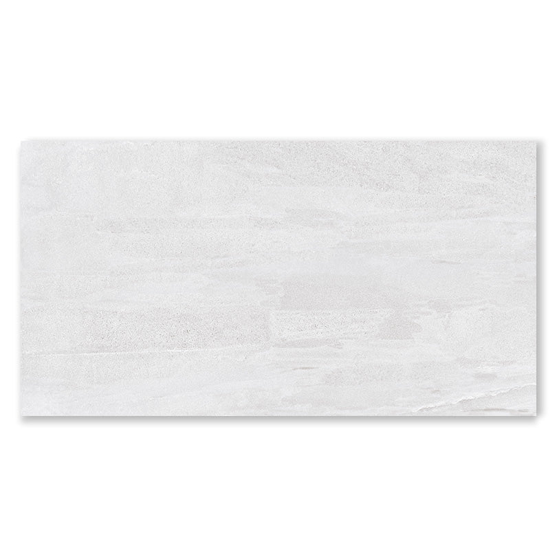 Exuberant Hydra White Concrete Stone Look Matt Finish Porcelain Tile