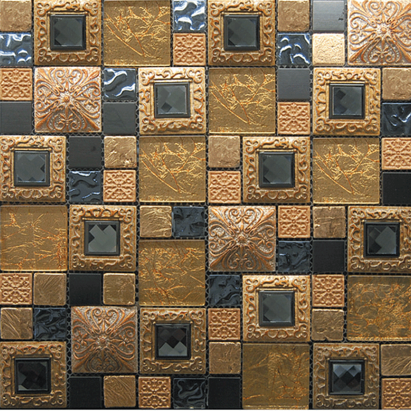 Frame Gold Wall Tile