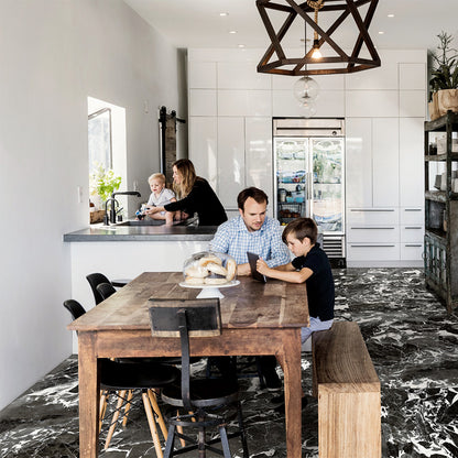 Gra An Marble Effect Polished Porcelain Tile