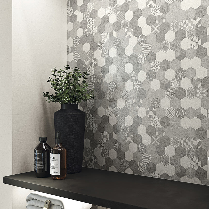 Grandiose Active White Slim Ceramic Wall Tile (Sample)