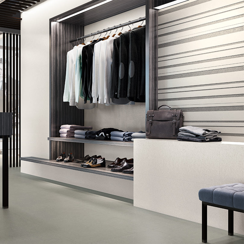 Grandiose Active White Slim Ceramic Wall Tile (Sample)