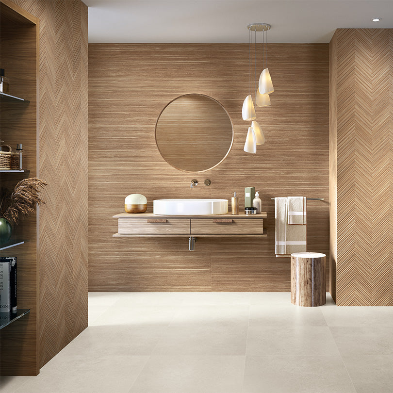 Grandiose Larchwood IPE Ceramic Wood Effect Wall Tile (Sample)