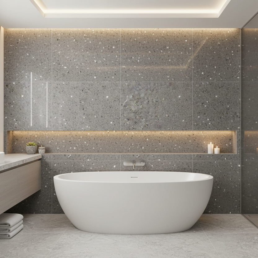 Grey Quartz Stardust Premium Wall & Floor Tile