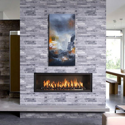 Ice White Split Face Mosaic Tile (Sample)