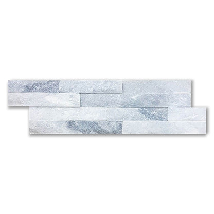 Ice White Split Face Mosaic Tile (Sample)