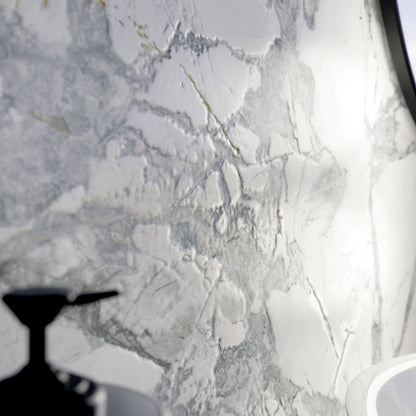 Ovvio Invisible Grey Marble Effect Matt Finish Porcelain Tile