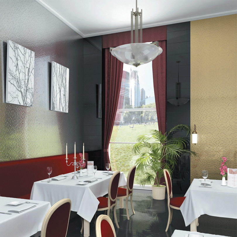 Elegance Luxury Gold Wall Tile