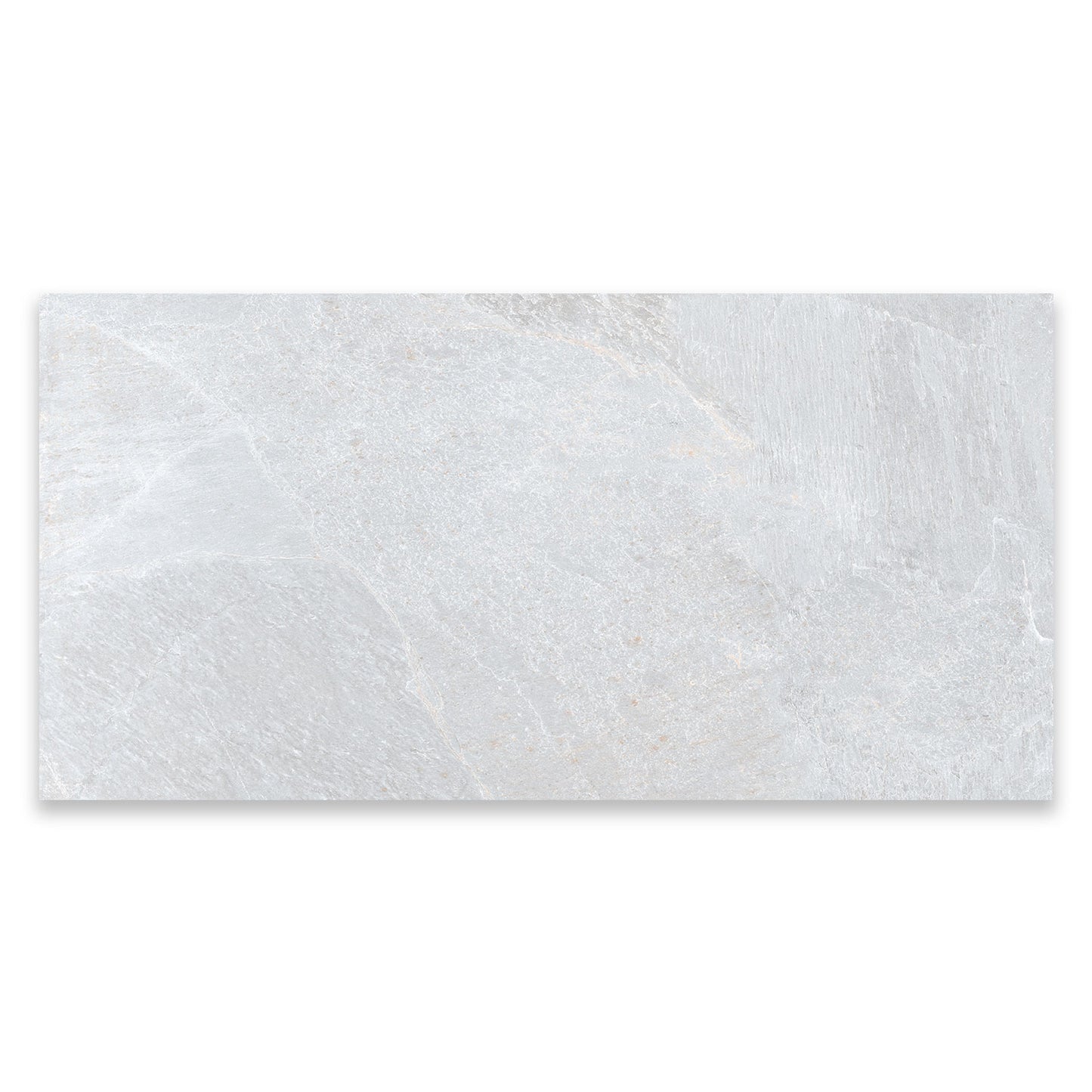 Masaya White Matt Stone Effect Wall & Floor Porcelain Tile