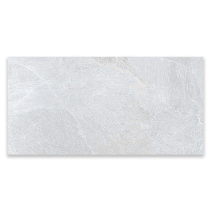 Masaya White Matt Stone Effect Wall & Floor Porcelain Tile