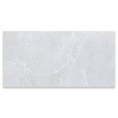 Masaya White Matt Stone Effect Wall & Floor Porcelain Tile