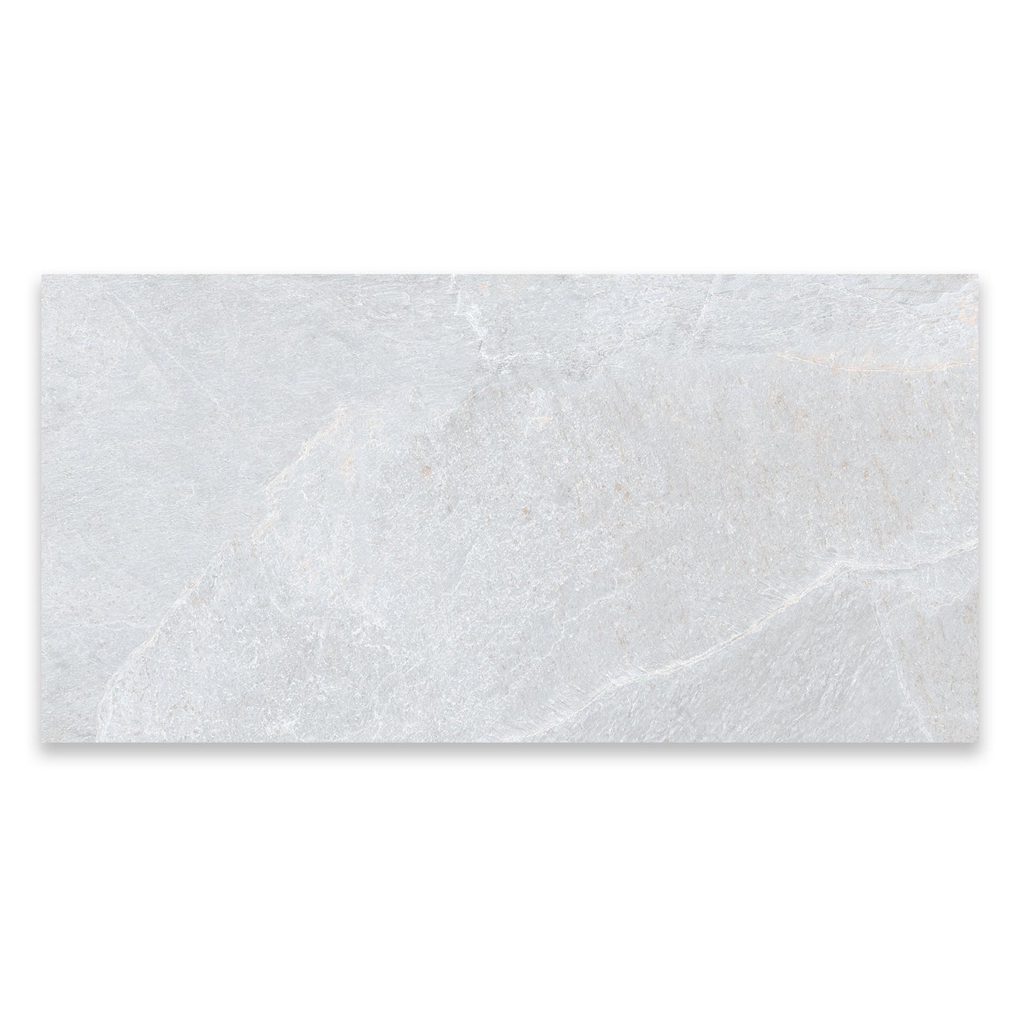 Masaya White Matt Stone Effect Wall & Floor Porcelain Tile