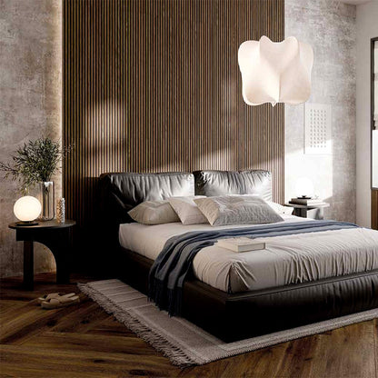 Maverick Canne Nut Black Wooden Slat Effect Porcelain Tile (Sample)