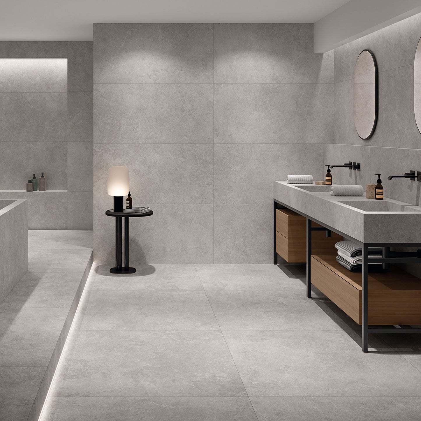 Missouri Mink Matt Stone Effect Porcelain Tile 100x100