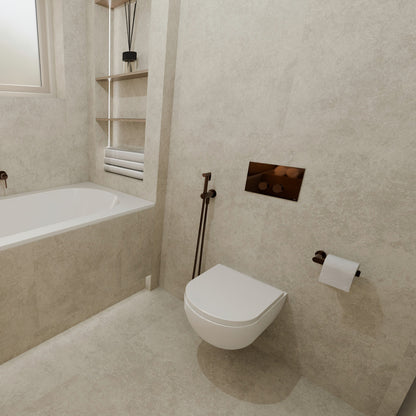 Missouri Mink Matt Stone Effect Wall & Floor Porcelain Tile