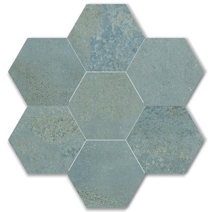 Modish Magnet EXA Mint Matt Finish Pattern Porcelain Tiles