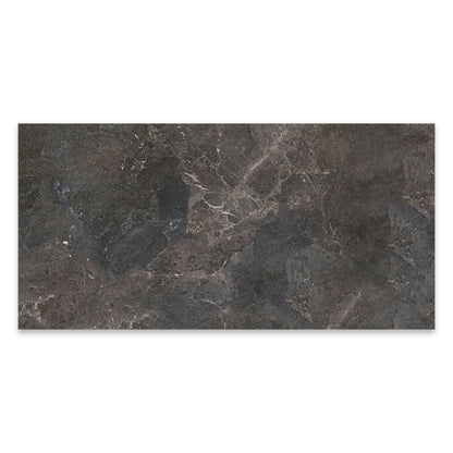 Black Diamond Stone Effect Wall & Floor Porcelain Tile