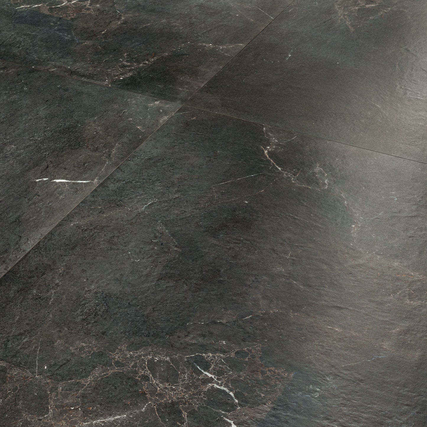 Black Diamond Stone Effect Wall & Floor Porcelain Tile