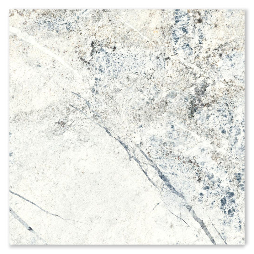 Opulent Baikal Blue Satin Matt Finish Porcelain Tile (Sample)