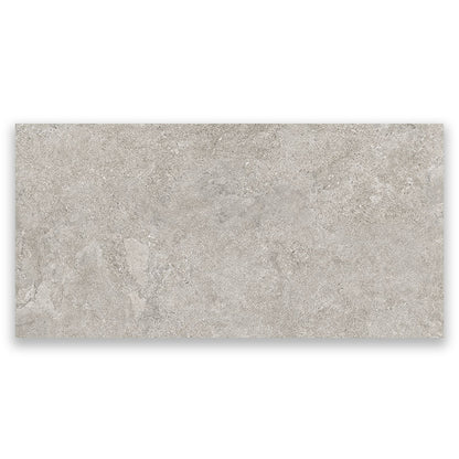 Orion Grey Matt Stone Effect Wall & Floor Porcelain Tile