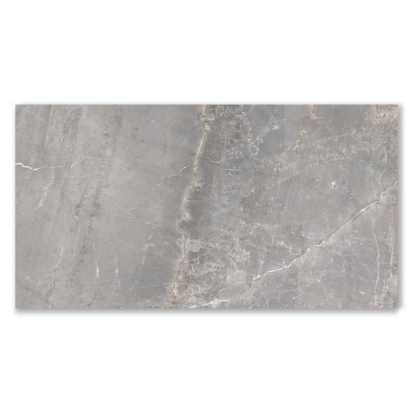 Ovvio Charme Grey Marble Effect Matt Finish Porcelain Tile (Sample)
