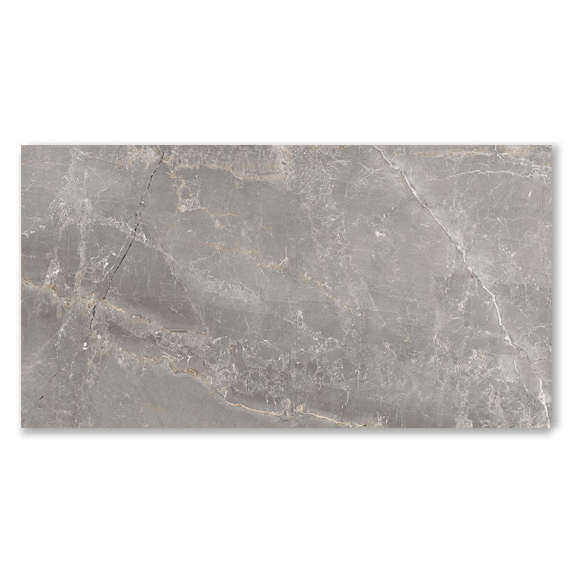 Ovvio Charme Grey Marble Effect Matt Finish Porcelain Tile (Sample)