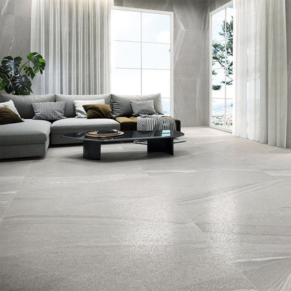 Ovvio Cutstone Smoke Matt Finish Porcelain Tile (Sample)