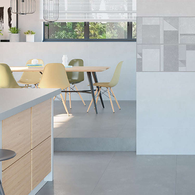Ovvio Habitat Gris Matt Finish Concrete Stone Look Porcelain Tile