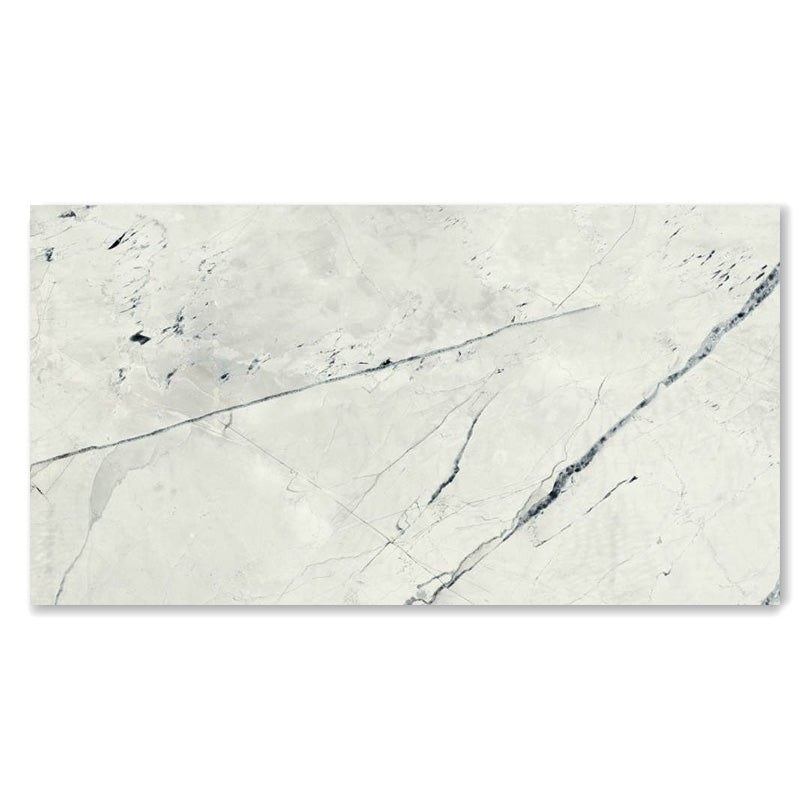 Ovvio Light Calacatta Satin Matt Finish Porcelain Tile (Sample)