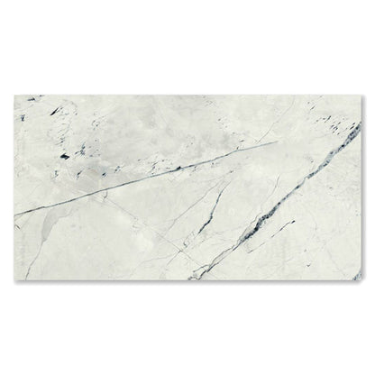 Ovvio Light Calacatta Satin Matt Finish Porcelain Tile (Sample)