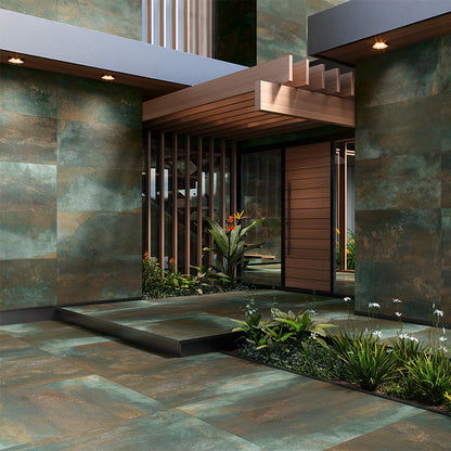 Ovvio Metallic Wild Matt Finish Porcelain Tile (Sample)