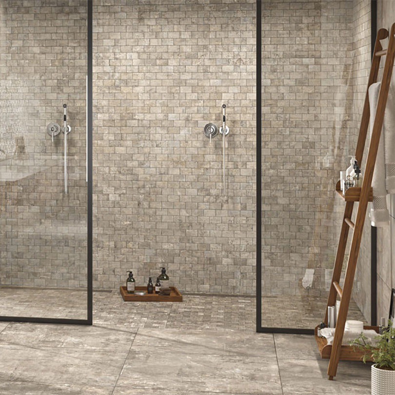 Ovvio Murales Beige Matt Finish Porcelain Tile (Sample)