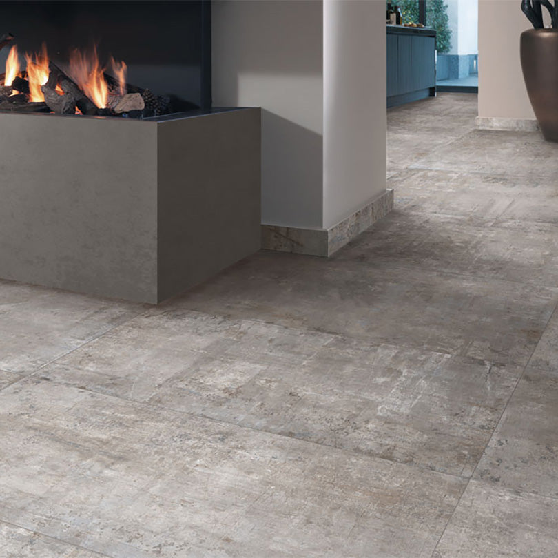 Ovvio Murales Grey Matt Finish Porcelain Tile (Sample)