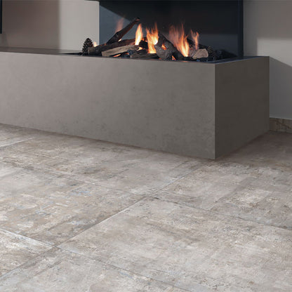 Ovvio Murales Grey Matt Finish Porcelain Tile (Sample)