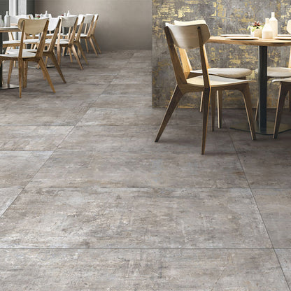Ovvio Murales Grey Matt Finish Porcelain Tile (Sample)
