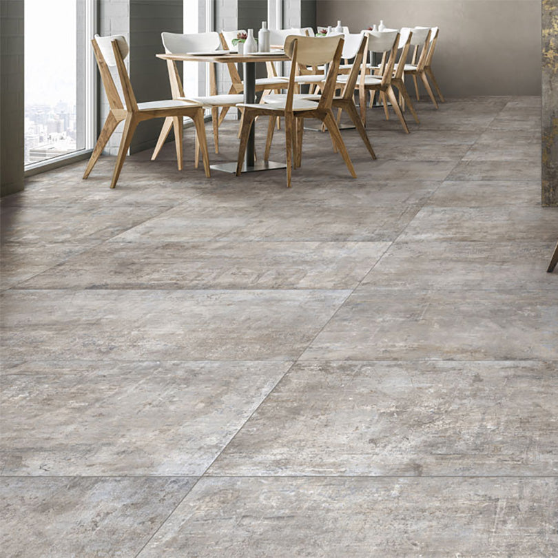Ovvio Murales Grey Matt Finish Porcelain Tile (Sample)