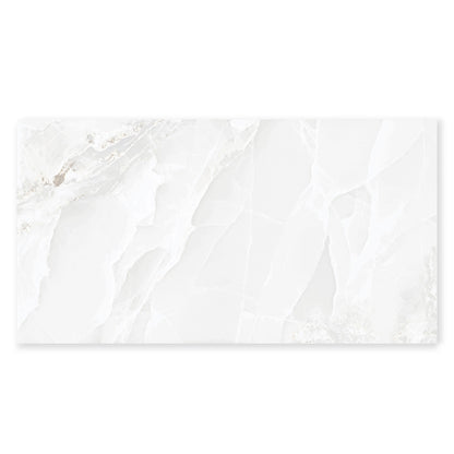 Ovvio White Agate Onyx Dune Marble Effect Matt Finish Tile (Sample)
