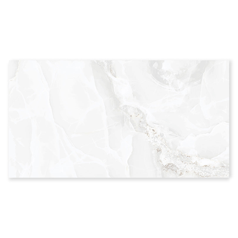 Ovvio White Agate Onyx Dune Marble Effect Matt Finish Tile (Sample)