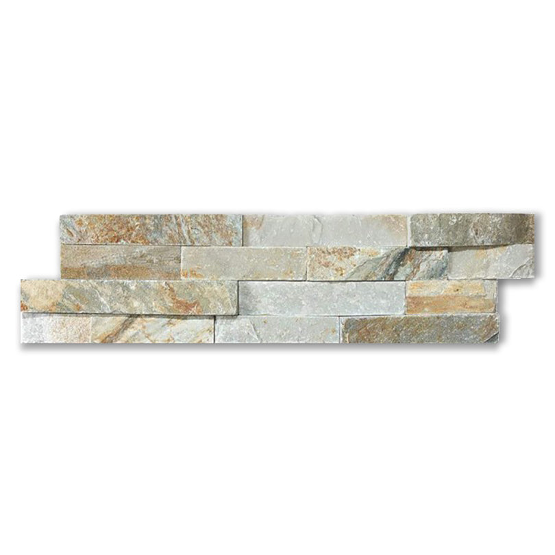 Oyster Random Beige Brick Split Face Mosaic Tile (Sample)