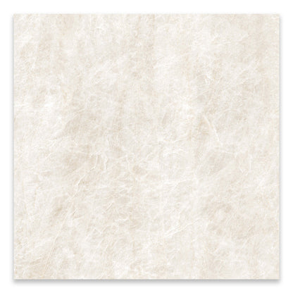 Palace White Silk Matt Finish Onyx Effect Porcelain Tile 100x100