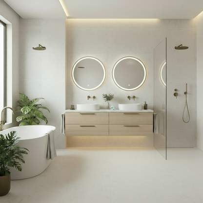 Persia Blanco Matt Finish Stone Look Porcelain Wall & Floor Tile