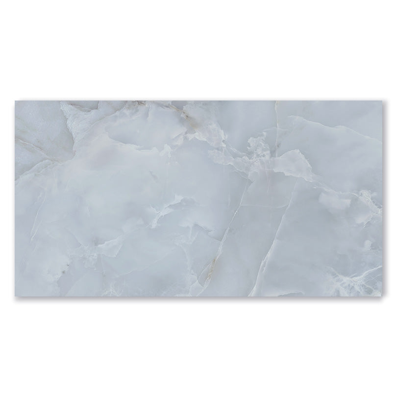 Prestige Silk Onyx Effect Light Blue Matt Finish Porcelain Tile