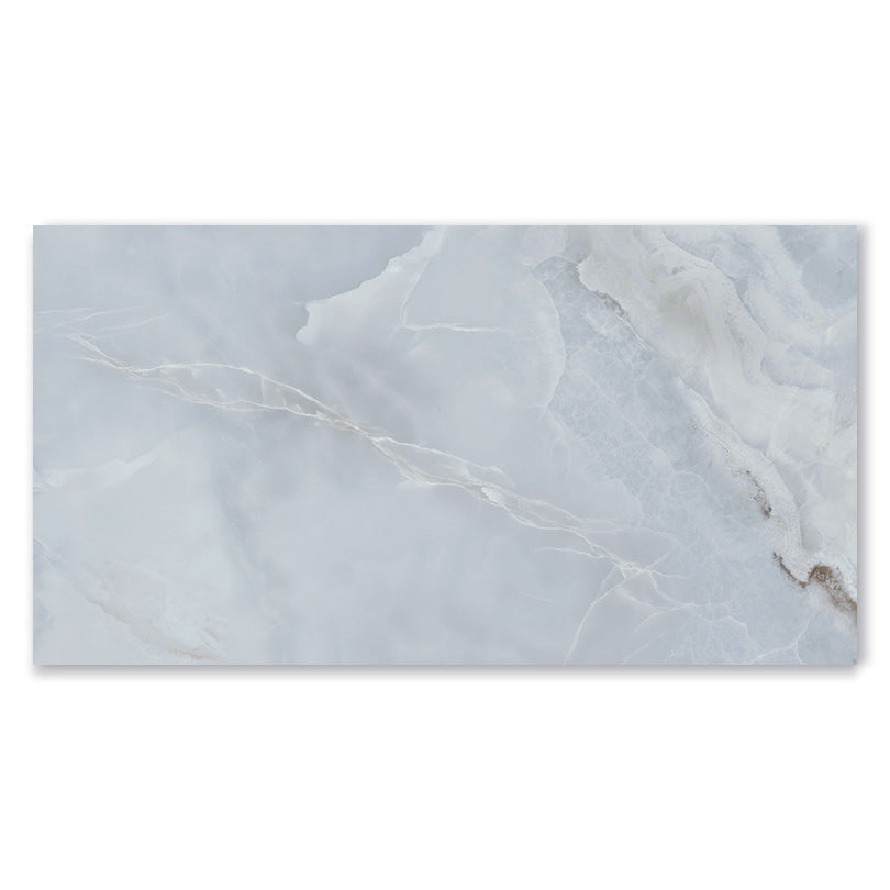 Prestige Silk Onyx Effect Light Blue Matt Finish Porcelain Tile