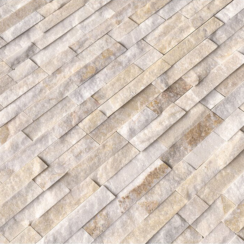 Quartzite Elegant Cream Split Face Tile | Tilezone