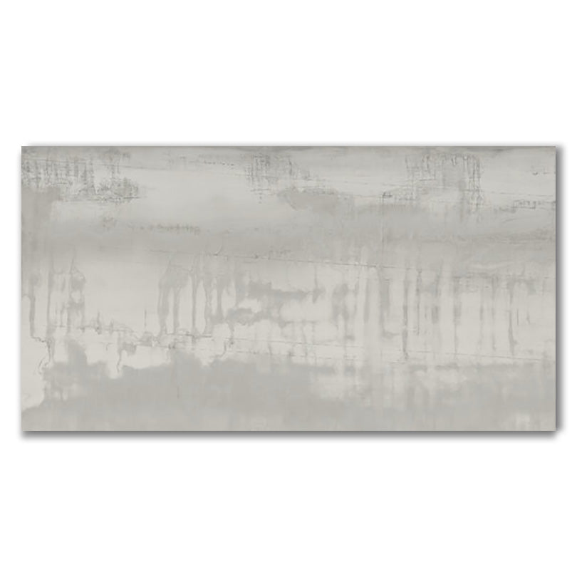 Designo Steel Light Grey Polished Porcelain Tile