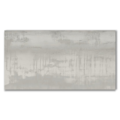 Designo Steel Light Grey Polished Porcelain Tile