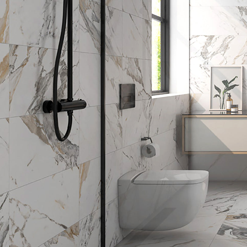 Designo Tinenza Marble Effect Polished Porcelain Tile (Sample)