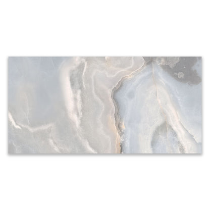 Reve Bleu Onyx Effect Polished Porcelain 600x1200 Tile